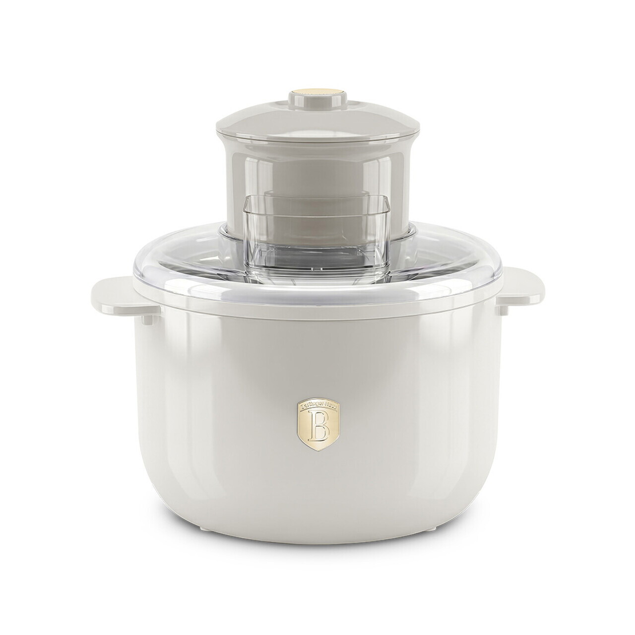 Aparat de facut inghetata Berlinger Haus, Sahara, 12W, 22.7x18.6x21.2 cm, aluminiu/plastic, crem - view 2