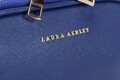 Geanta Lyle, Laura Ashley, piele ecologica, albastru