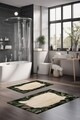 Set covorase de baie, Cartwright, CT-5339, Poliester, Multicolor