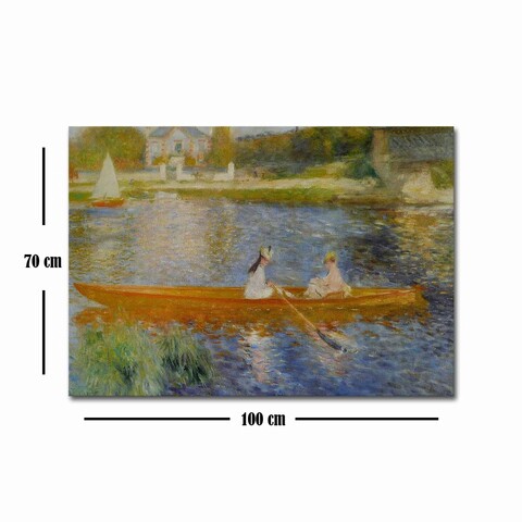 Tablou decorativ, 70100FAMOUSART-046, Canvas, 70 x 100 cm, Multicolor