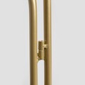 Suport pentru flori Floero, Homla, 49x14x80 cm, metal, auriu