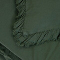 Lenjerie de pat dubla Primrose, Homla, 2 piese, 140x200 cm, bumbac, verde