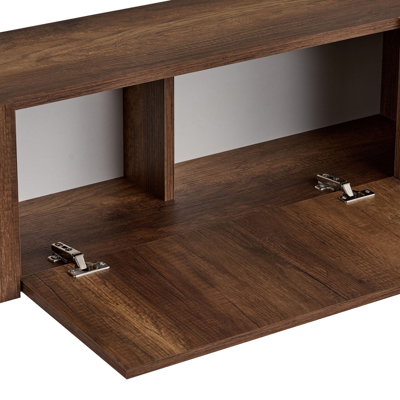 Comoda TV, Hanah Home, Nexus, 180x30x45 cm, Barok Walnut Gold - imagine 5