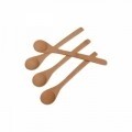 Set 4 linguri din lemn, Kosova, bambus, 13 cm