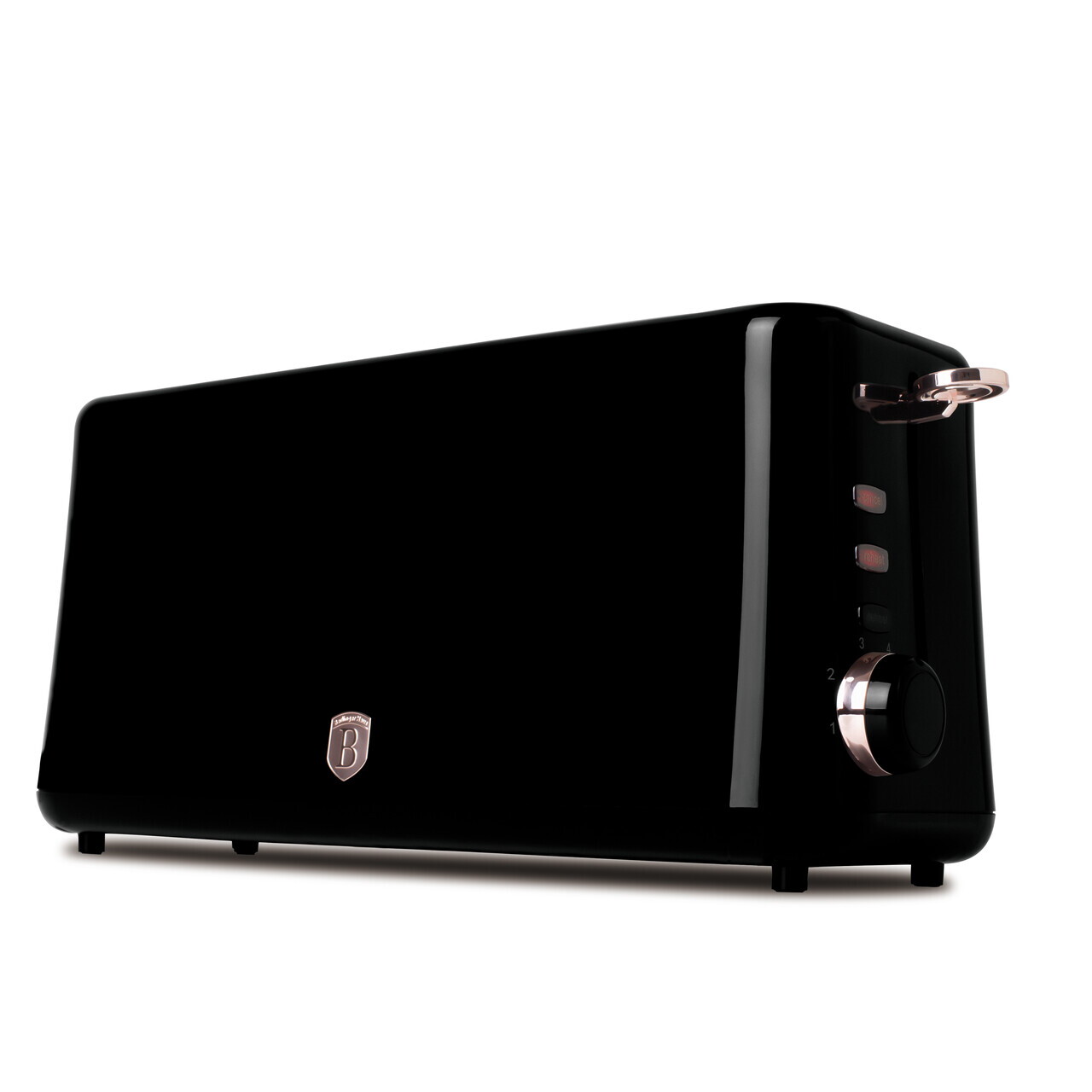 Prajitor de paine Berlinger Haus, Black Rose, 980W, aluminiu/plastic, negru - imagine 7