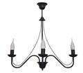 Lustra Malbo III, Helam, 60 x 60 cm, 3 x E14, 60W, negru