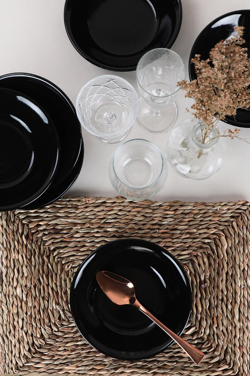 Set farfurii din ceramica pentru desert, Hermia, 275KRM1824, Multicolor - view 2
