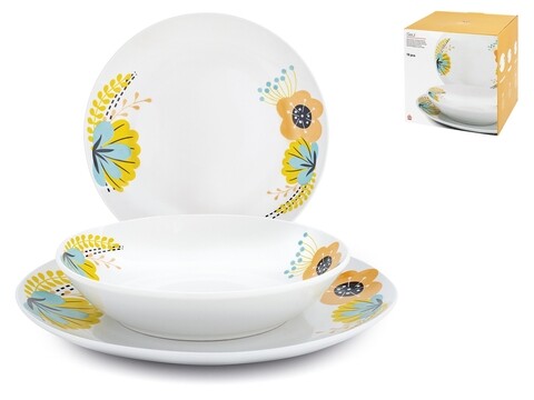 Serviciu de masa 18 piese Seul, Pengo, portelan, multicolor