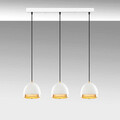 Lustra, Fulgor, 942FLG1482, Metal, Alb/Auriu