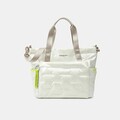Geanta Puffer, COCCON, Hedgren, 34x14x33 cm, poliester, crem