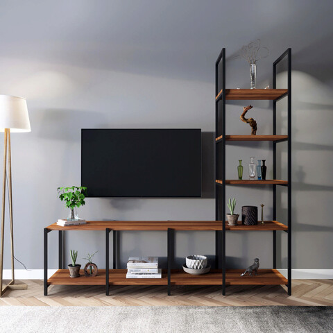 Comoda tv, lacivert, anvers, 180x180x50 cm, nuc