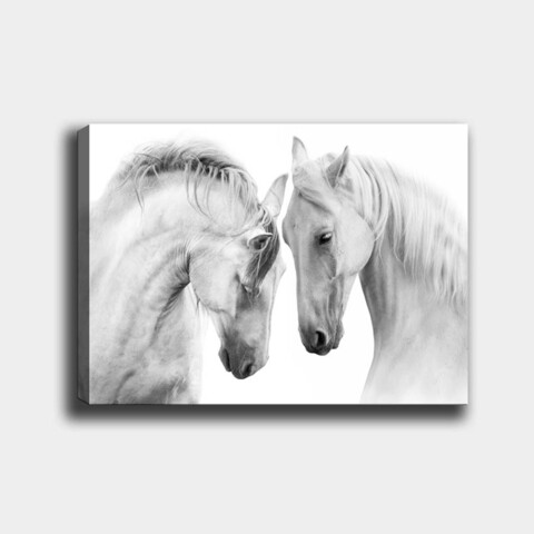 Poza Tablou decorativ Horse, Tablo center, 70x100 cm, canvas, multicolor
