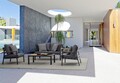 Set mobilier pentru gradina / terasa 4 piese, Ernst, Bizzotto, gri carbune