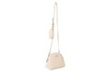 Geanta Beverly Hills Polo Club, 1104, piele ecologica, crem