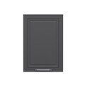 Dulap pentru bucatarie, Hanah Home, Minar, 50x72x37 cm, Alb / Antracit