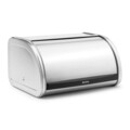 Cutie pentru paine, Brabantia, Roll Top Matt, 31.6x26.5x17.3 cm, otel, argintiu mat