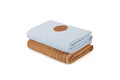 Set prosoape de maini 2 piese, Beverly Hills Polo Club, 410, Bumbac, Caramel / Albastru