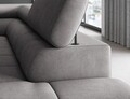 Coltar extensibil dreapta 5 locuri ELTAP, RT-04AU, Ferucce, 276x200x93 cm, lemn/poliester, gri
