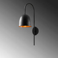 Aplica de perete, Tatum, 584TTM1978, Metal, Negru