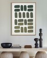 Tablou decorativ 3D Canvas -H, Mauro Ferretti, 60x80 cm, canvas/lemn de pin/plastic, multicolor