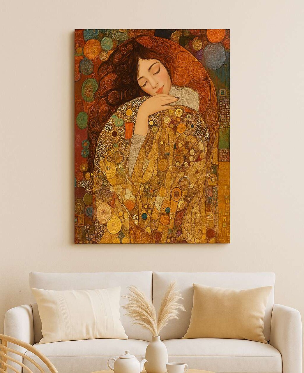 Tablou decorativ Hm_Cnvs26-39-50x70 Cadru: 100% lemn (Grosime: 2 x 3 cm) Multicolor