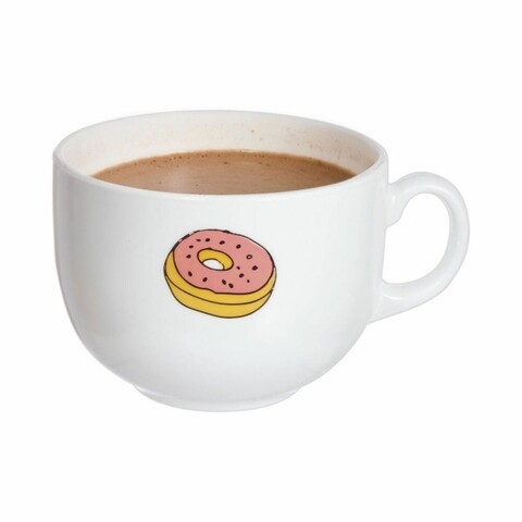 Cana, Luminarc, Gourmandise Donut, 720 ml, sticla, multicolor