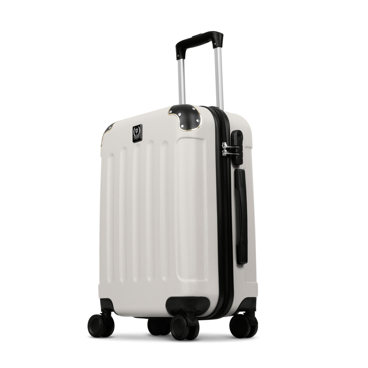 Set troler, 3 piese Swiss Hufeisen, 42 L / 65 L / 99 L, plastic, crem - view 6