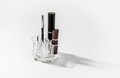 Organizator pentru cosmetice Flower, Compactor, 12 compartimente, transparent