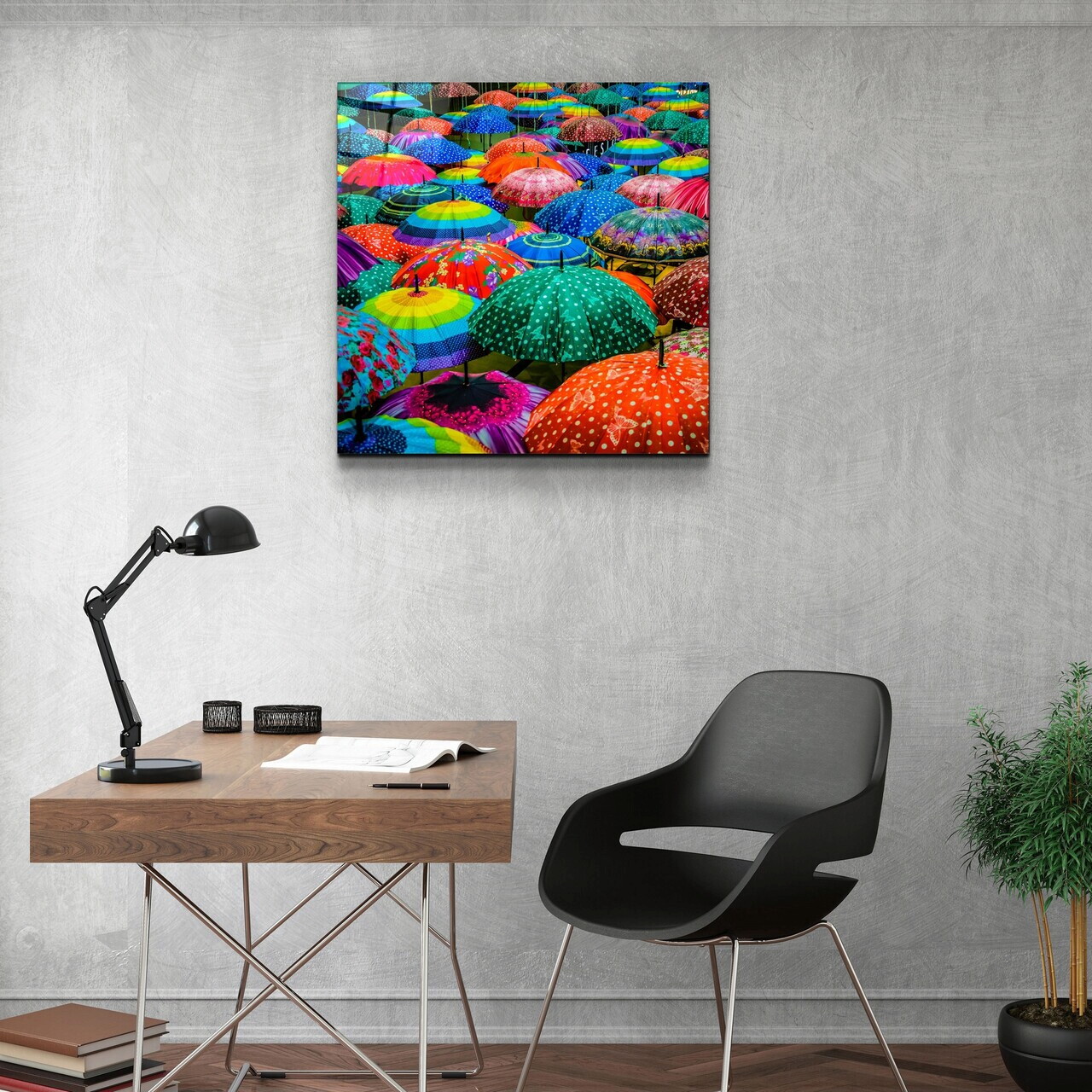 Tablou decorativ, Kgls_1053, Dimensiune: 60 x 60, Multicolor — imaginea 3