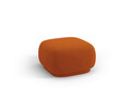 Taburet, Camden, Cosmopolitan Design, 65x65x39 cm, catifea, teracota