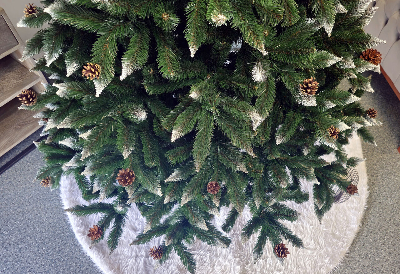Brad artificial Christmas Deluxe by Sersimo, Danemark, 2D, 220cm — imaginea 14