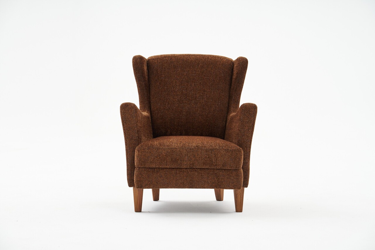 Fotoliu, Atelier del Sofa, 825BLC2374, Lemn de carpen, Maro / Cupru - view 4
