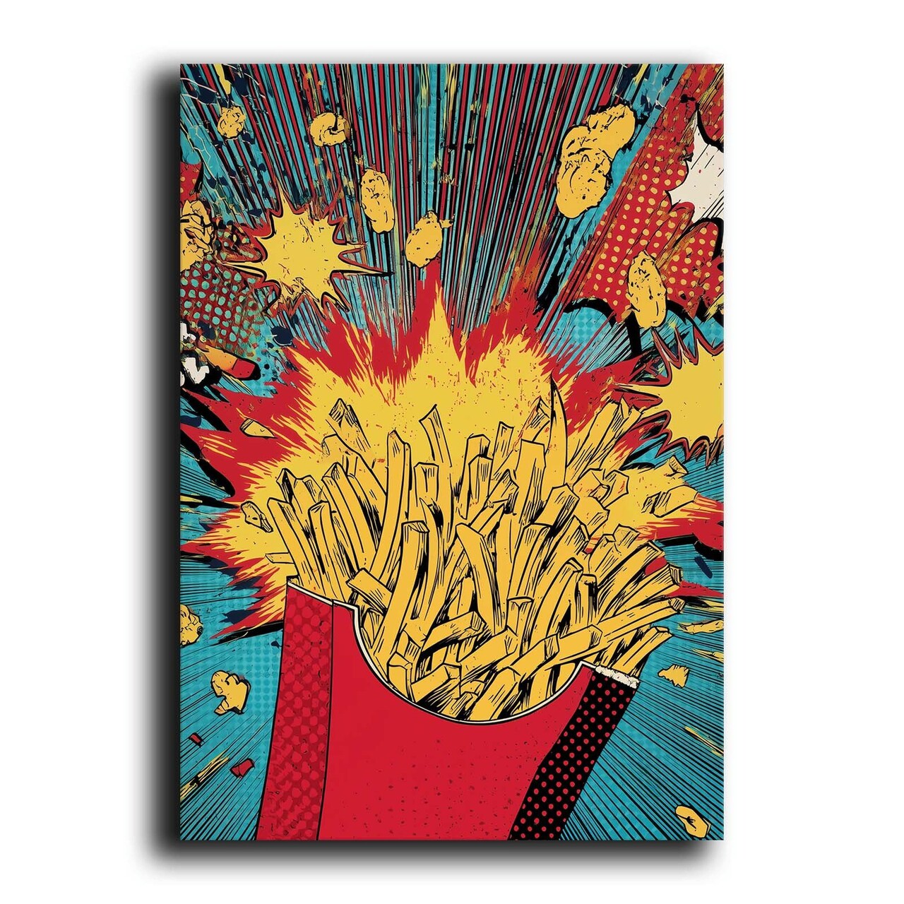 Tablou decorativ, BSRPOPC-011, Lemn, Multicolor - view 3
