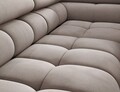 Coltar extensibil dreapta 5 locuri ELTAP, RT-02PA, Ferucce, 276x200x93 cm, lemn/poliester, bej deschis