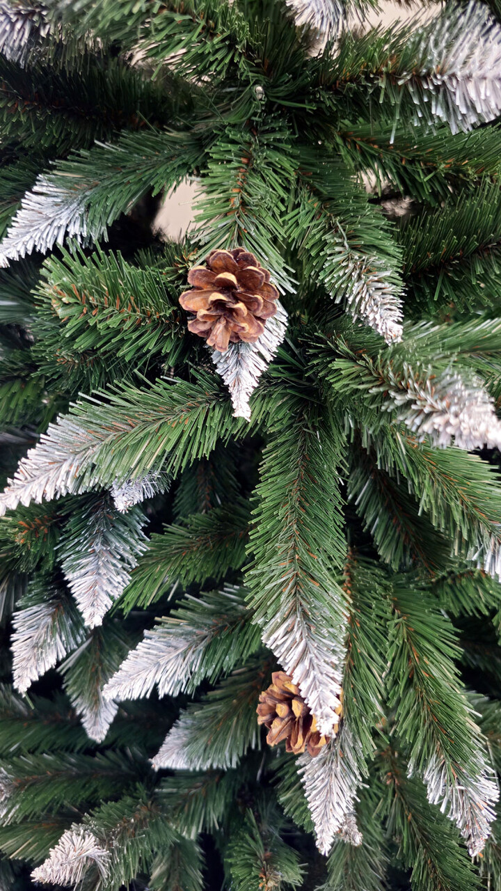 Brad artificial Christmas Deluxe by Sersimo, Danemark, 2D, 220cm — imaginea 12
