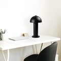 Lampa de masa, Mixed - 11503, Fulgor, 26 x 49 cm, 1 x E14, 40W, negru