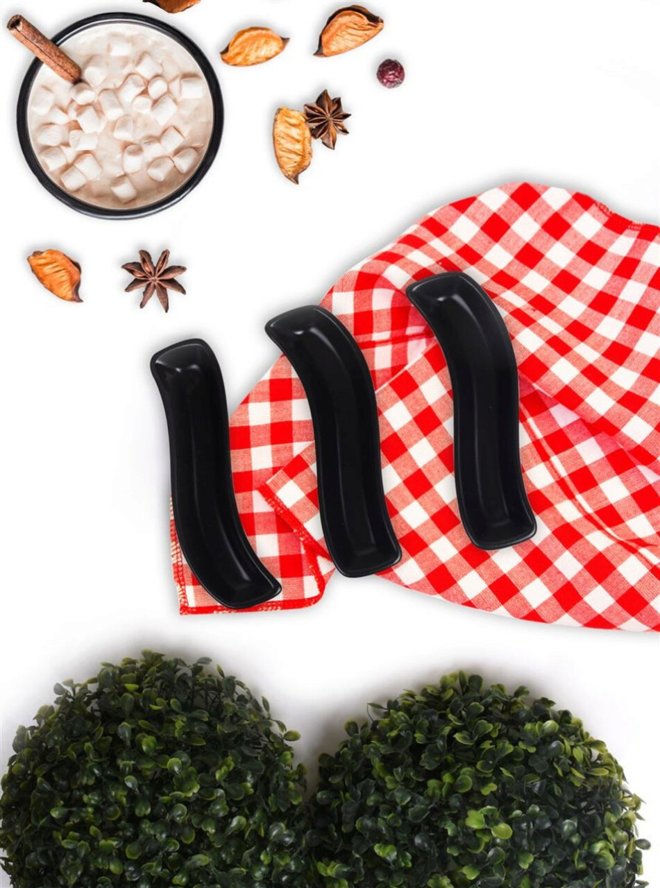 Set farfurii Hermia 275KRM1118 Negru mat