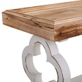 Consola Creaciones Meng, 80x36x83 cm, lemn de brad/MDF