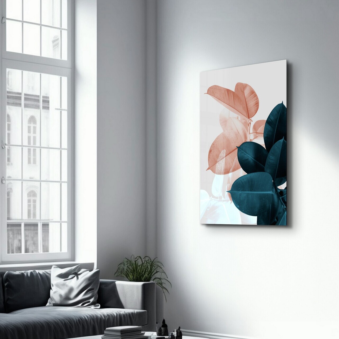 Tablou decorativ, OGLS-4074, Dimensiuni: 46 x 72 cm, Multicolor — imaginea 4