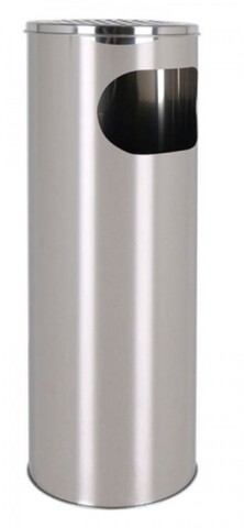 Cos de gunoi cu scrumiera Confortime, 20×59 cm, metal 20x59 imagine noua 2022