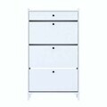 Pantofar, Hanah Home, EB117, 74.2x131.8x29.2 cm, Alb