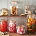 Borcan cu inchidere ermetica, Kilner, Oliver, 0.5 L, sticla, transparent