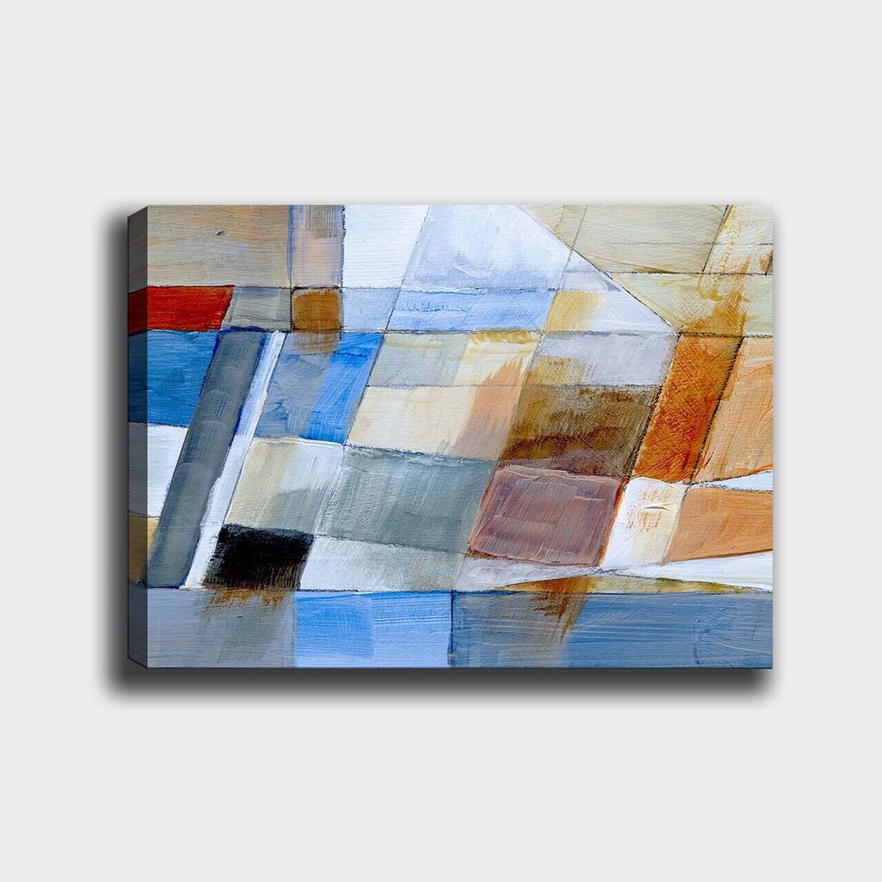 Tablou decorativ, 97239719_70100, Canvas, Rama din lemn (grosime 3 cm), Multicolor — imaginea 2