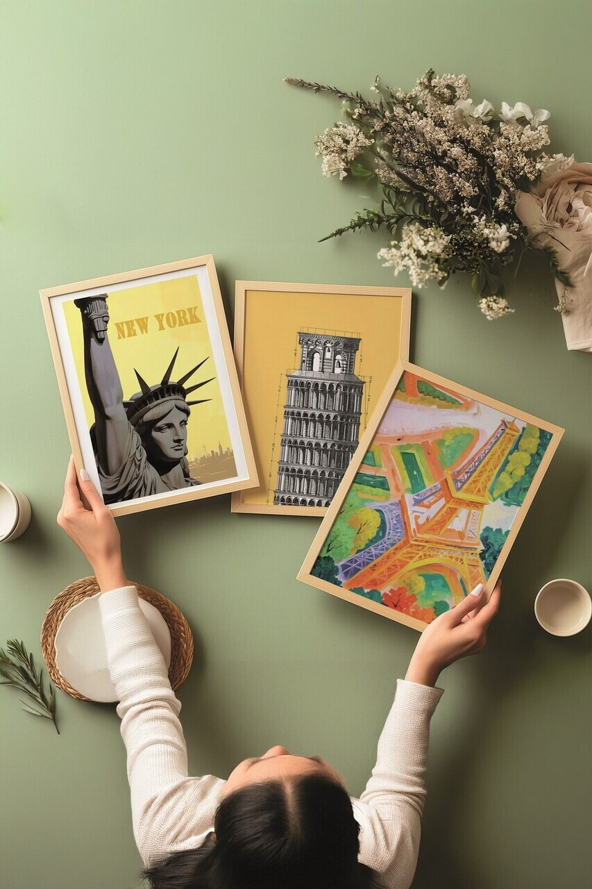 Set de pictură decorativă, Ç-300816, Sticla PVC, Multicolor — imaginea 3