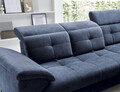 Coltar extensibil dreapta 5 locuri ELTAP, RT-40AU, Inferne, 297x210x107 cm, lemn/poliester, albastru