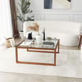 Masuta de cafea, Neostill, Via, 90x40x90 cm, Lemn