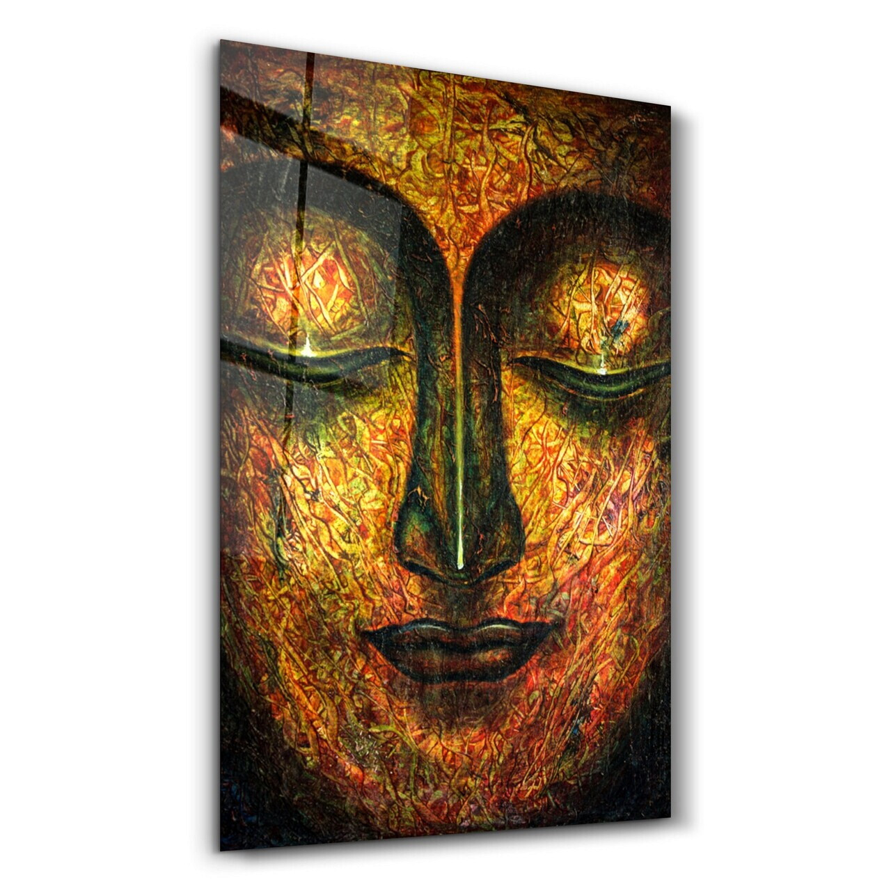 Tablou decorativ, OGLS-4032, Dimensiune: 35 x 55 cm, Multicolor — imaginea 3
