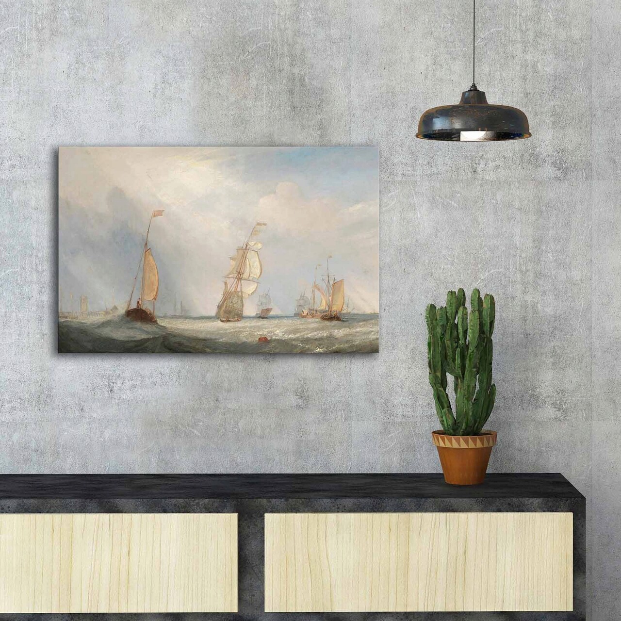 Tablou decorativ FAMOUSART-102 Dimensiune: 45 x 70 cm Multicolor
