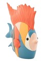 Figurina decorativa Fish Rubic, Mauro Ferretti, 28x8x25 cm, polirasina, multicolor