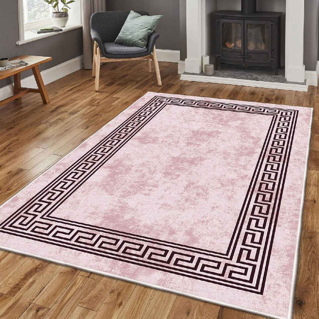 Covor, Els2150, 120x180 cm, Catifea, Multicolor — imaginea 2